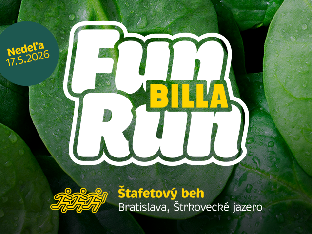 Zažite atmosféru premiérového Fun BILLA Run